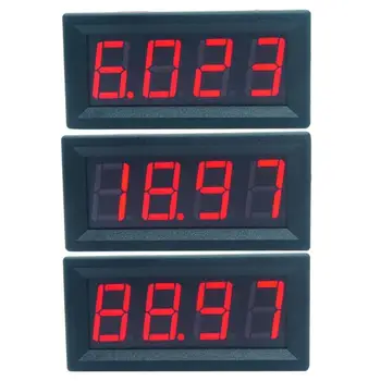 0.56 es Mini Digitális LED Kijelző 4 Bit Árammérő Panel Amp a Jelenlegi Mérő Teszter Érzékelő Autó Auto Haza, 0-10A 50A 100A