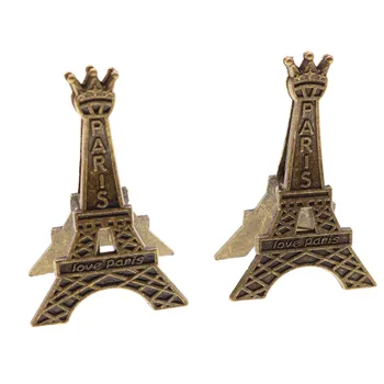 1 Kreatív Eiffel-Torony Párizs Fém Memo gémkapocs a Fotó Papír Dekoráció Iskola irodaszerek Ajándék, Írószer Dekoráció