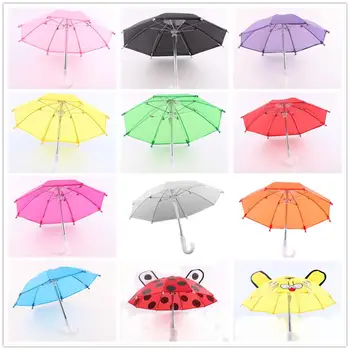 15 egyszínű Vegyes Árnyékban Hordozható Esernyő Illik 18 Inch-Amerikai 43 cm Reborn Baba Ruhák, Kiegészítők ,Mi Generációnk