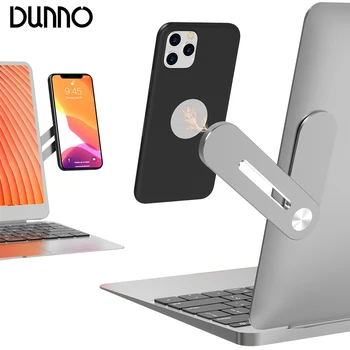 2 Az 1-ben Laptop Bővíteni Állvány iPhone 13 Samsung HUAWEI Támogatása Macbook Air Pro Notebook Számítógép Asztali Tartót Tartozékok
