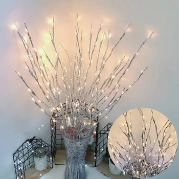 20 LED Szimuláció Faág Fények String Fesztivál Esküvői Dekorációs Fények szilveszteri Party Kellékek, Karácsonyi Dekoráció