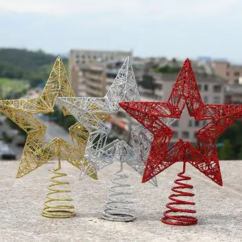 2020 Boldog Karácsonyt Fa Tetején Csillag Ragyog Dekoráció Tartós, Gyönyörű Dísz, Dekoráció, Otthon Pláza