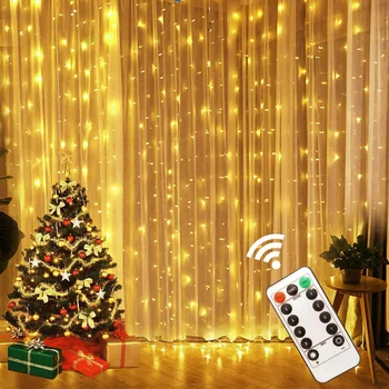 3M LED Karácsonyi Világítás Karácsonyi Díszek 2022 szilveszteri Dekoráció Új Év Karácsonyi Díszek Dekorációs Noel 2021