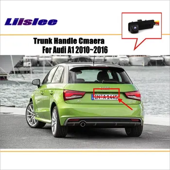 Autó Fordított Vissza Kamera Audi A1 2010~2016 AUTOMATIKUS Parkolás Csomagtartóban Kezelni OEM CAM HD CCD RCA NTST PAL