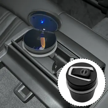 Autó Hamutartó Hordozható LED Biztonságos Égésgátló Nissan J10 J11 X-Trail Juke Qashqai Levél Micra NOTE Járőr Pulsar Tartozékok