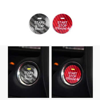 Autó, Motor START Gombra Fedelét a STOP Kapcsoló Tartozékok Kulcs Dekoráció Mazda CX3 CX4 CX5 CX8 Axela MX-5 Atenza
