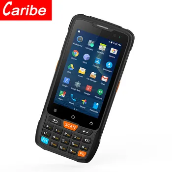 CARIBE Android PDA Masszív 4G Vonalkód Olvasó Quad Core 2 GB+16 gb-os WiFi RFID-GPS
