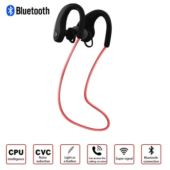 CHYI Vezeték nélküli Bluetooth Fejhallgató Fülbe Sport Fülhallgató Mikrofonnal Kihangosító Gaming Headset Vízálló Hifi Sztereó Fülhallgató