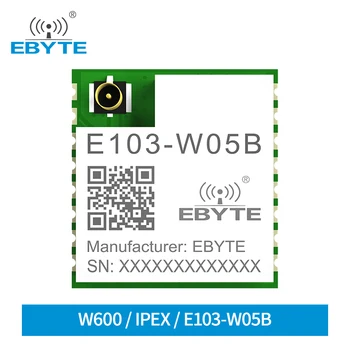 E103-W05B SOK Elektronikus Alkatrészek 2,4 GHz-es 20dBm SMD Modul W600 Chips Költség-hatékony Wifi Digitális Átviteli IPEX Felület