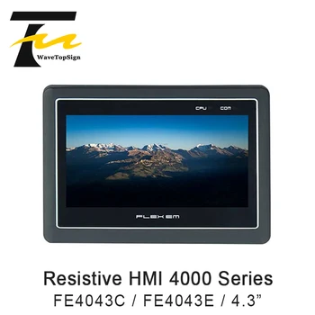 FLEXEM Rezisztív HMI 4000 Sorozat FE4043C FE4043E Human Interface 4.3 inch 16:9 TFT LCD 3W dc 24 vac