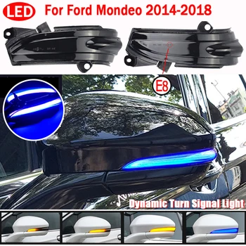FORD MONDEO MK5 2014-2019 MK V. 5 LED Dinamikus Autó Index Oldalán Tükör Helyzetjelző lámpa Lámpa Lámpa Tartozékok