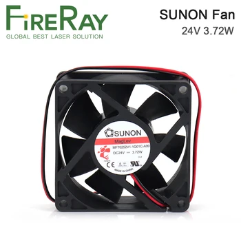 Fireray 50Pcs SUNON Ventilátor 24Vdc 3.72 w Rost/Co2 Lézeres Jelölés Gép