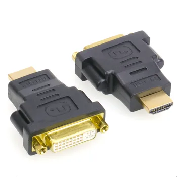 HDMI-Kompatibilis Férfi DVI női Hosszabbító adapter a számítógép & monitor