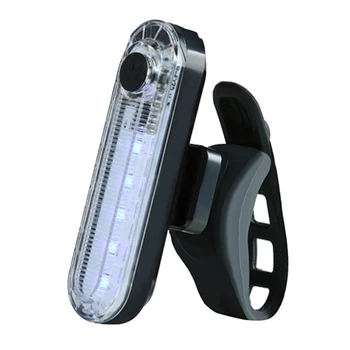 Kerékpár Lámpa Bicikli Hátsó Lámpa USB Újratölthető MTB Bicikli hátsó Lámpa 4 Módok Kerékpározás Seatpost Nyereg Fény