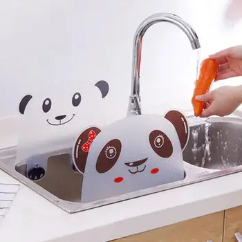 Konyha vízárkok Mosogató Fedél Balek Panda Célja, Víz Splash Gárda Olaj-Bizonyítja Gyakorlati Accessiors Mosás Splashproof PVC