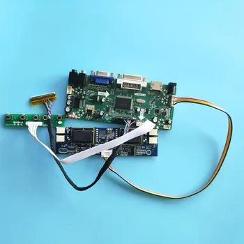 Készlet LM190WX1(TL)(E2)/(TL)(G1)/(TL)(G2) LM190WX1 TL 1440x900 Vezérlő Tábla HDMI+DVI+VGA LCD Dispay 30pin Panel 4 Lámpák