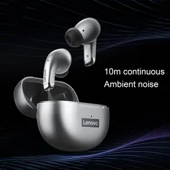 Lenovo LP5 Vezeték nélküli Fülhallgató Vízálló Nehéz Basszus Mini TWS Bluetooth-kompatibilis 5.0 Sztereó Fülhallgató Mikrofonnal, Sport
