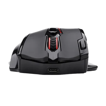 M913 Hatása Elite Vezeték nélküli Gaming Mouse 16, Programozható Gombok, 16000 DPI, 80 Hr Akkumulátor, valamint a Pro Optikai Érzékelő