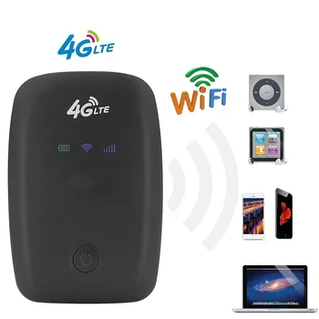 MF906 4G Router Nyitva Lte Wifi Mini Vezeték nélküli, Hordozható, Zsebben Modem Mobil CAT4 MiFis Hotspot Autó Sim-Kártya Foglalat