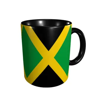 Promo Jamaica Zászló Bögrék Grafikus Csésze, Bögre Nyomtatás Vicces Újdonság R333 kávés csésze