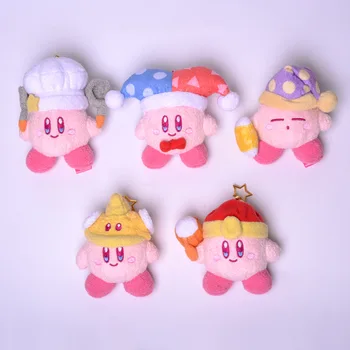 Rajzfilm Anime Kirby:Star Plüss Játék Aranyos Szakács Bohóc Kirby Plüss Játék Plüss Baba Aranyos Medál Tartozékok a Gyermekek Ajándékok