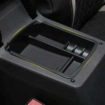 VW Golf 7 MK7 GTI R tároló doboz 7.5 karfa-box tároló doboz belső módosítás rline dekorációs kiegészítők