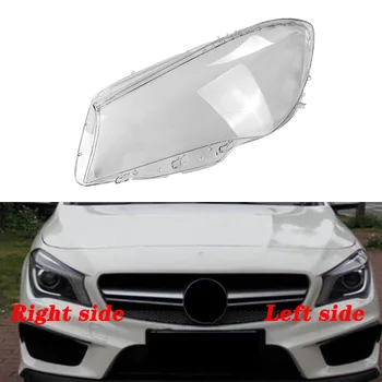 a Mercedes-Benz W117 CIA 2012-2016 Fényszóró Shell lámpaernyőt Átlátszó objektívvédőt Fényszóró Fedelét