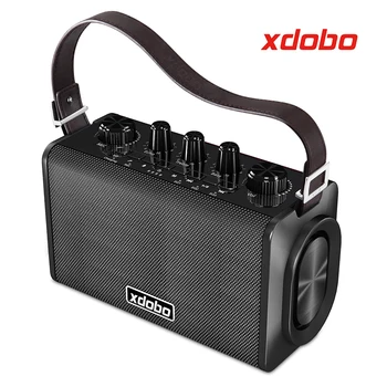 xdobo X9 60 WATTOS Nagy teljesítményű Hordozható Bluetooth Hangszóró Szabadtéri Karaoke Vízálló Mélysugárzó Hangszóró hangtechnika Hang Oszlop TF
