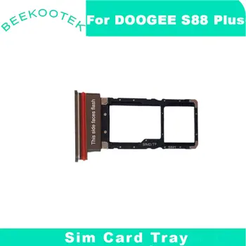 Új Eredeti DOOGEE S88 Plusz SIM-Kártya-tartó Tálca Kártya Nyílás Csere Alkatrészek DOOGEE S88 plus Okostelefon