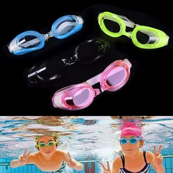 Új Állítható Gyerekek, Gyerekek Vízálló Szilikon Anti-Köd UV Shield Úszó Szemüveg, Szemüveg Szemüveg Szemüveg